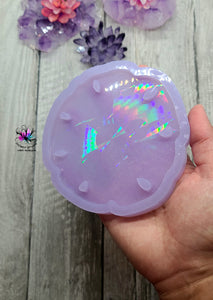 4 inch HOLO Sand Dollar Silicone Mold for Resin