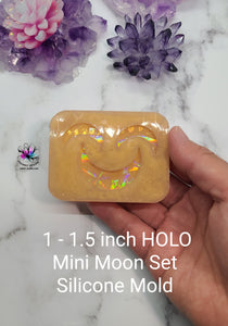 HOLO Mini Moon Set Silicone Mold for Resin