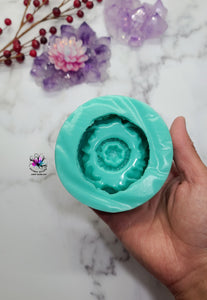 3.25 inch Poppy Flower Ring Dish Silicone Mold for Resin