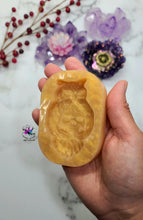 Load image into Gallery viewer, 3 inch Owl and Skull Silicone Mold for Resin
