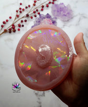 Load image into Gallery viewer, 5 inch HOLO Druzy Agate Slice Silicone Mold for Resin
