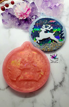 Load image into Gallery viewer, 4.5 inch HOLO Christmas Bauble DEER Silicone Mold for Resin
