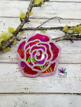 Load image into Gallery viewer, 4.5 inch HOLO Rose Silicone Mold for Resin
