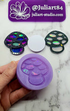 Load image into Gallery viewer, 2.15 inch HOLO Mushroom Phone Grip Silicone Mold for Resin
