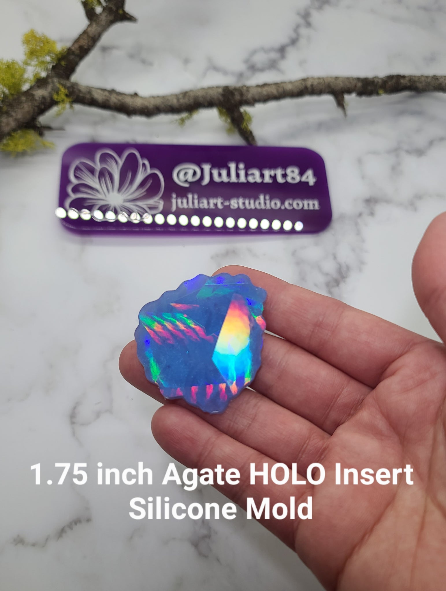 Holographic Silicone INLAY AU