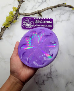 4.5 inch HOLO Sun Silicone Mold for Resin