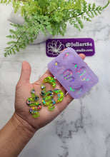 Load image into Gallery viewer, 2.1 inch HOLO Snake Earrings Silicone Mold for Resin
