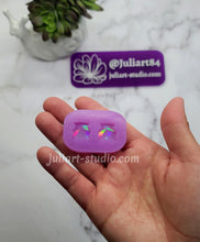Load image into Gallery viewer, 0.6 inch HOLO Cauldron Studs Silicone Mold for Resin
