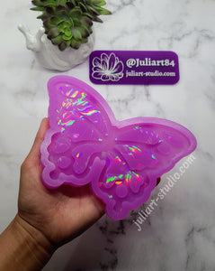 6.5 inch HOLO Large Butterfly Silicone Mold for Resin