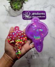 Load image into Gallery viewer, 5 inch HOLO Ornament (Pointy Shape) Silicone Mold for Resin
