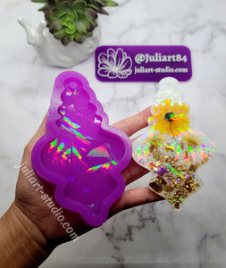 5 inch HOLO Ornament (Lamp Shape) Silicone Mold for Resin