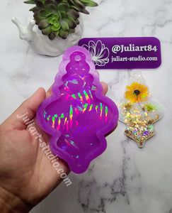 5 inch HOLO Ornament (Lamp Shape) Silicone Mold for Resin