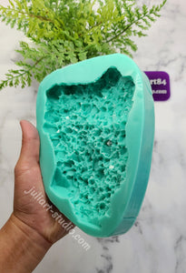 7 inch Jumbo Crystal Cluster Silicone Mold for Resin casting