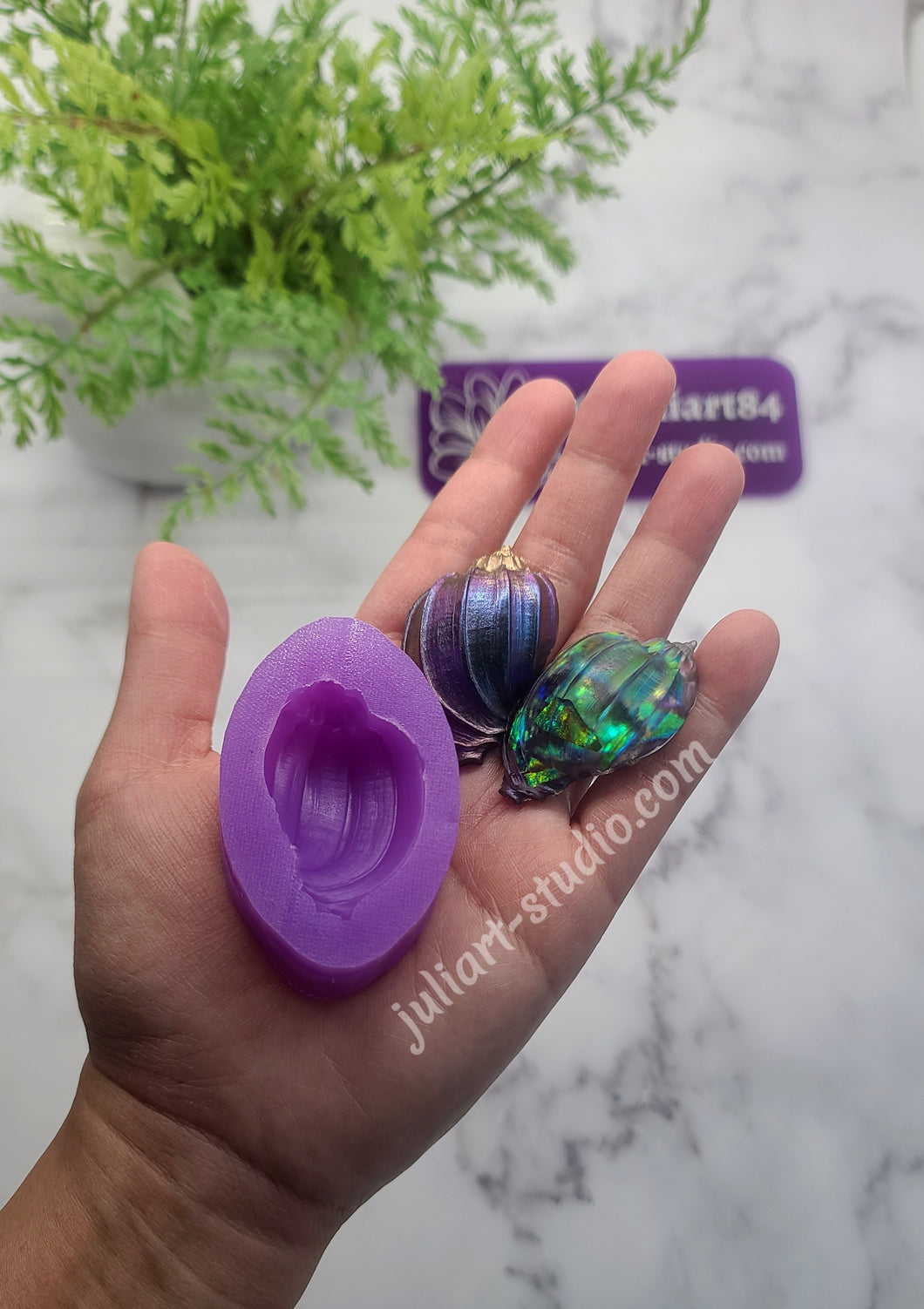 3D Beach Treasures Silicone Mold for Resin