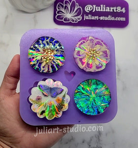 HOLO Phone Grip Palette Silicone Mold for Resin