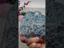 Load and play video in Gallery viewer, 4 inch Crystal Flower Dish Silicone Mold for Resin
