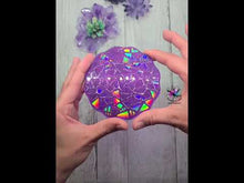 Load and play video in Gallery viewer, 4 inch HOLO Round Agate (#HC-R4) Silicone Mold for Resin
