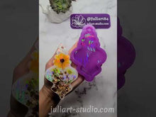 Load and play video in Gallery viewer, 5 inch HOLO Ornament (Lamp Shape) Silicone Mold for Resin
