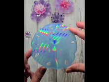 Load and play video in Gallery viewer, 4 inch HOLO Sand Dollar Silicone Mold for Resin
