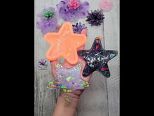 Load and play video in Gallery viewer, 4 inch HOLO Star Silicone Mold for Resin
