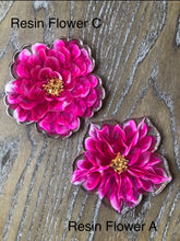 Load image into Gallery viewer, 5 inch Flower Silicone Mold for Resin or Concrete Coasters
