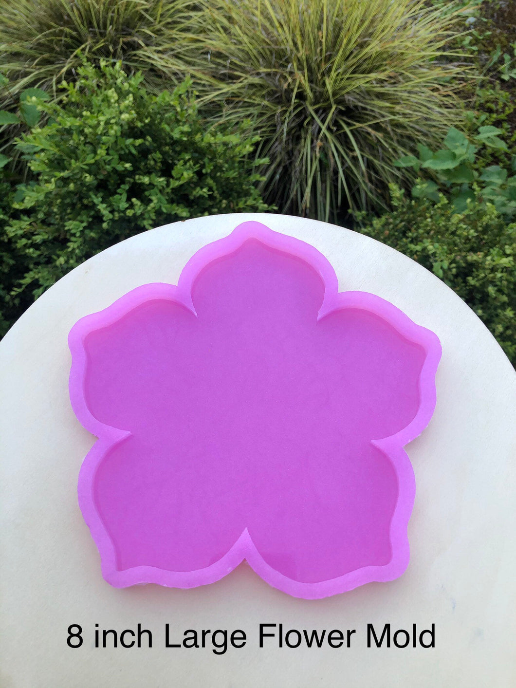8 inch Large Flower Silicone Mold for Resin – JuliArtStudio