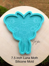 Load image into Gallery viewer, 7.5 inch Luna Moth Silicone Mold for Resin casting
