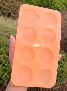 1.75- 1.8 inch Phone Grip Palette Silicone Mold for Resin casting