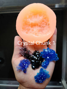 2.5 inch Crystal Chunk Silicone Mold for Resin